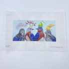 Blue Bird Family Needlepoint Canvas - KC Needlepoint