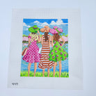 Three Girls in Spring Canvas - KC Needlepoint