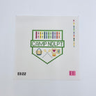 Camp NDLPT Pennant Canvas - KC Needlepoint