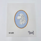 The Setter Cameo Canvas - KC Needlepoint
