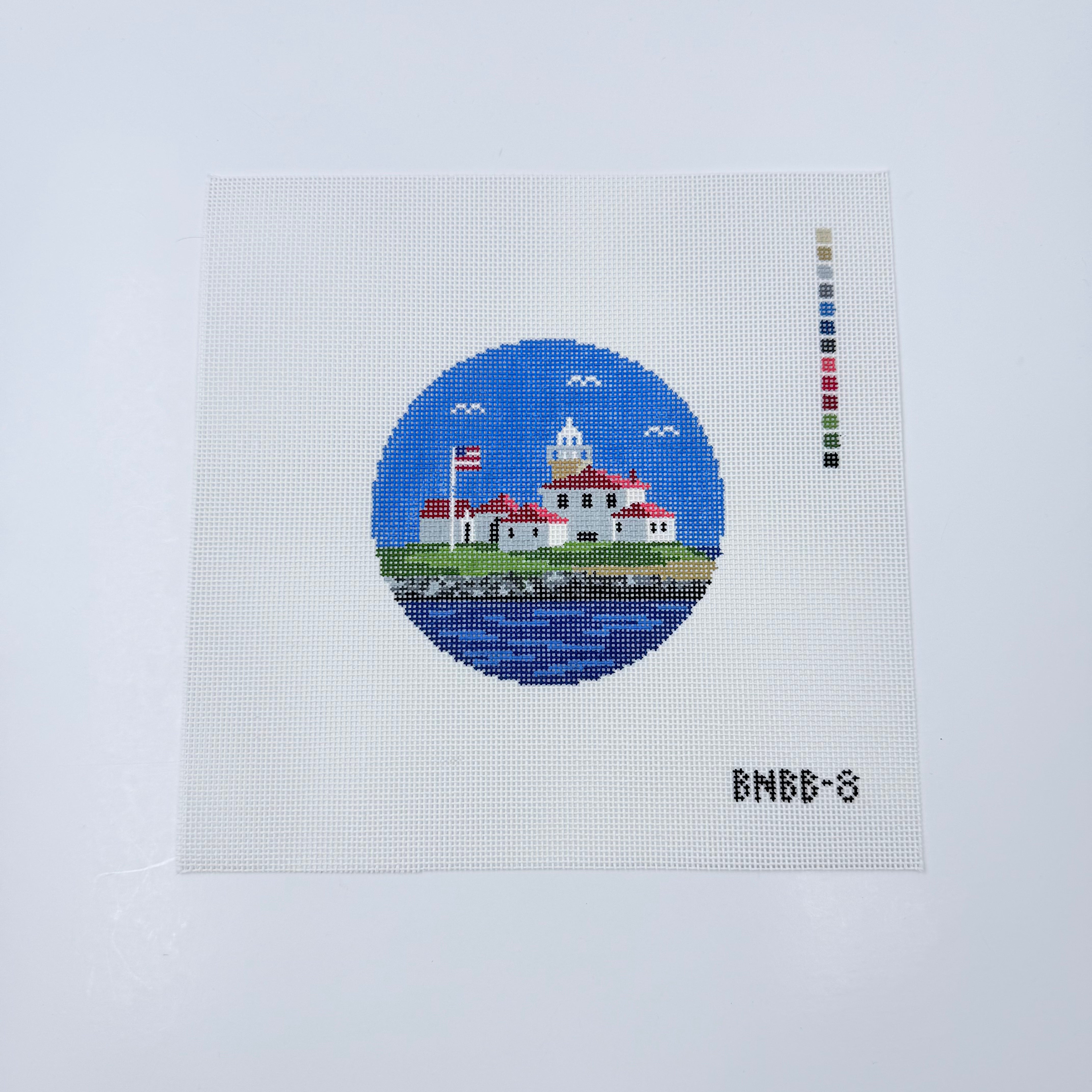 Watch Hill Light House Canvas - KC Needlepoint