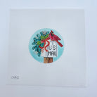 Cardinal and Mailbox Canvas - KC Needlepoint