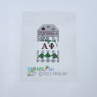 Alpha Phi Travel Tag Canvas - KC Needlepoint