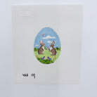 Bunny Date Egg Canvas - KC Needlepoint