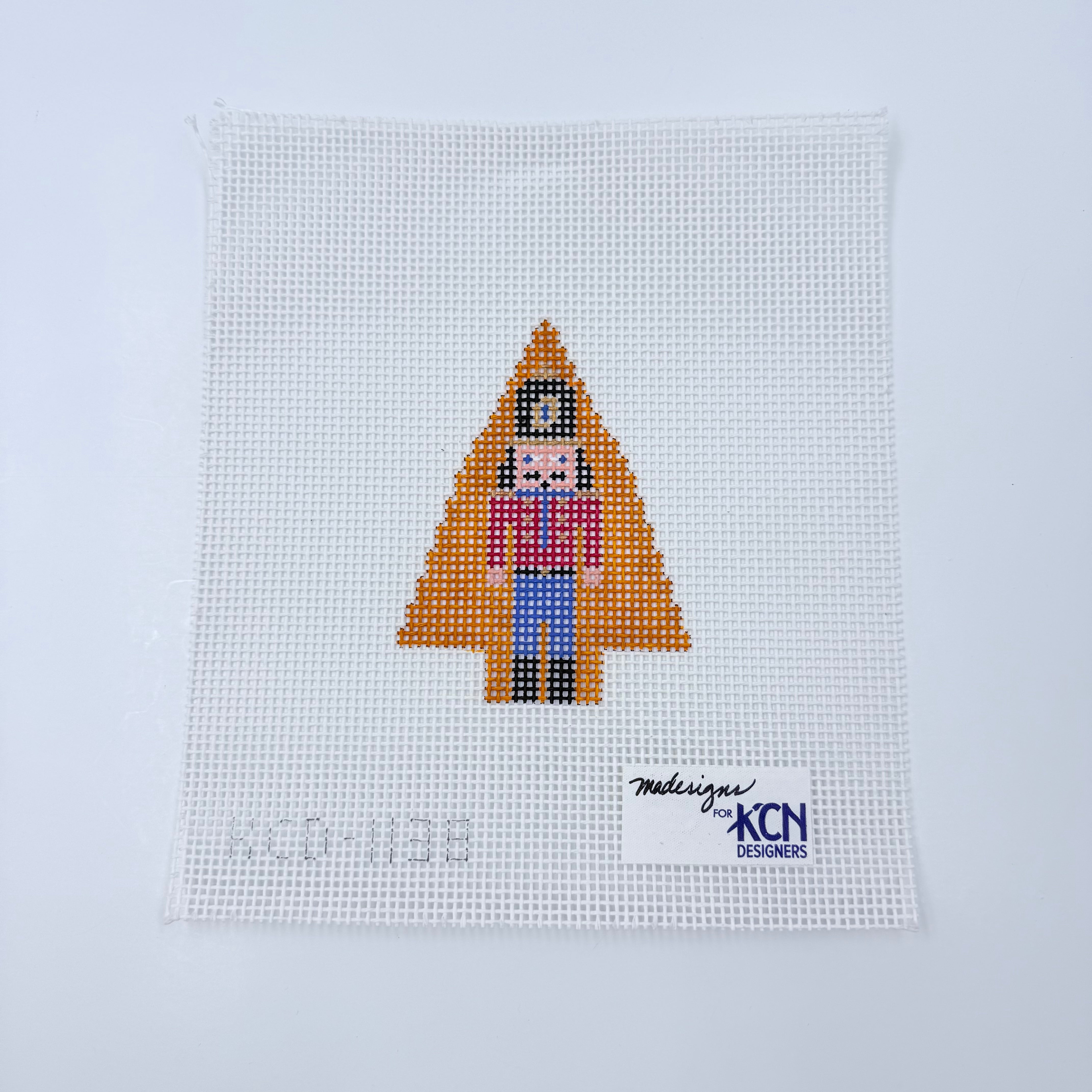 Toy Soldier Tree Canvas - KC Needlepoint