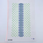 Trellis Trifold Clutch Canvas - KC Needlepoint