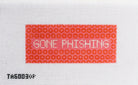 Gone Phishing Eyeglass Case Canvas - KC Needlepoint