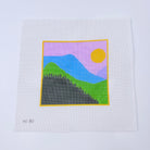 In the Mountains Canvas - KC Needlepoint