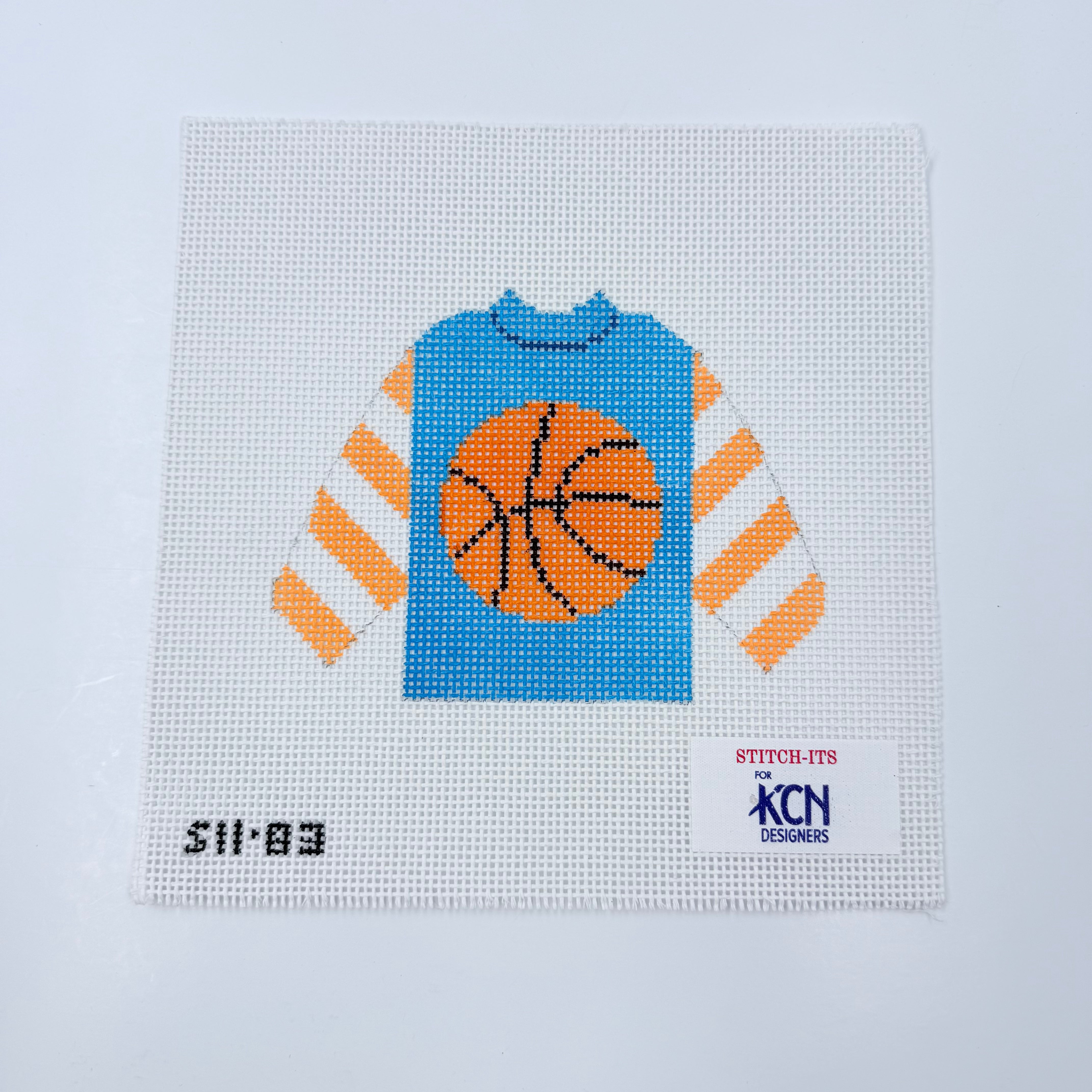 Basketball Pullover - KC Needlepoint
