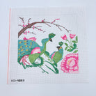 Peacocks in Love Small - KC Needlepoint