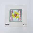 Gaillardia Square Canvas - KC Needlepoint