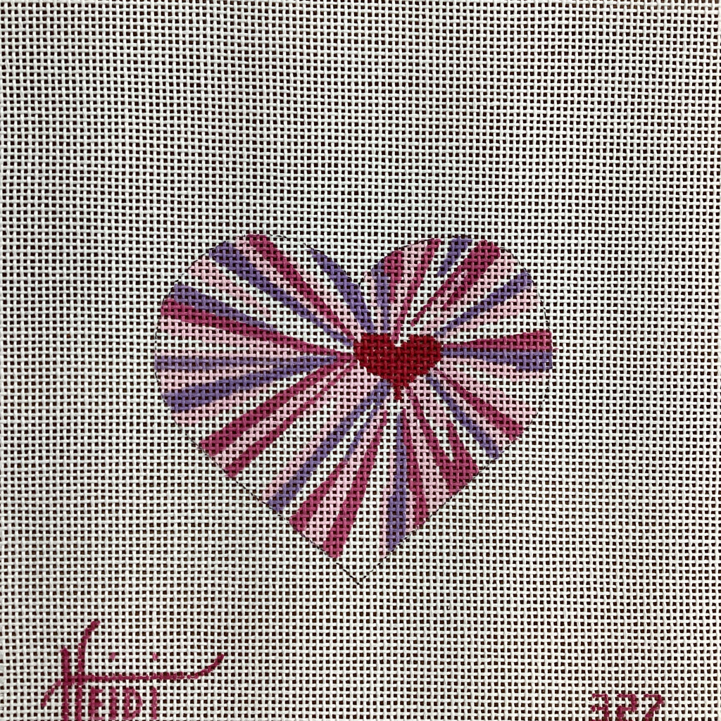 Explosion of Love Canvas - KC Needlepoint