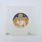Jewel Angel Round - KC Needlepoint