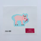 Petunia the Pig Canvas - KC Needlepoint