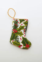 Finished Bauble Stocking: Balsam and Berry - KC Needlepoint