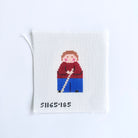 Red Hockey Angel Canvas - KC Needlepoint