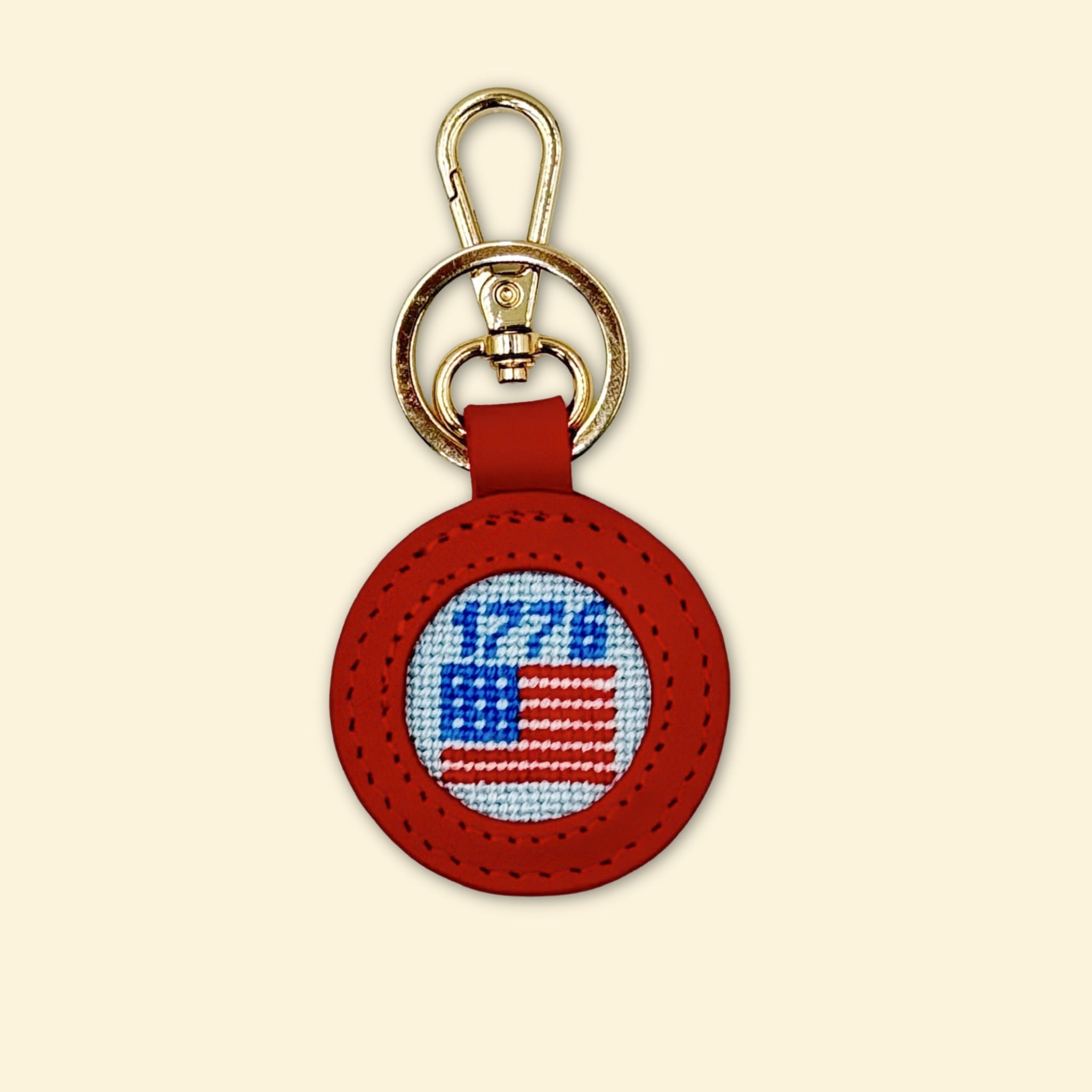 1776 Bag Tag/Key Fob Kit - KC Needlepoint