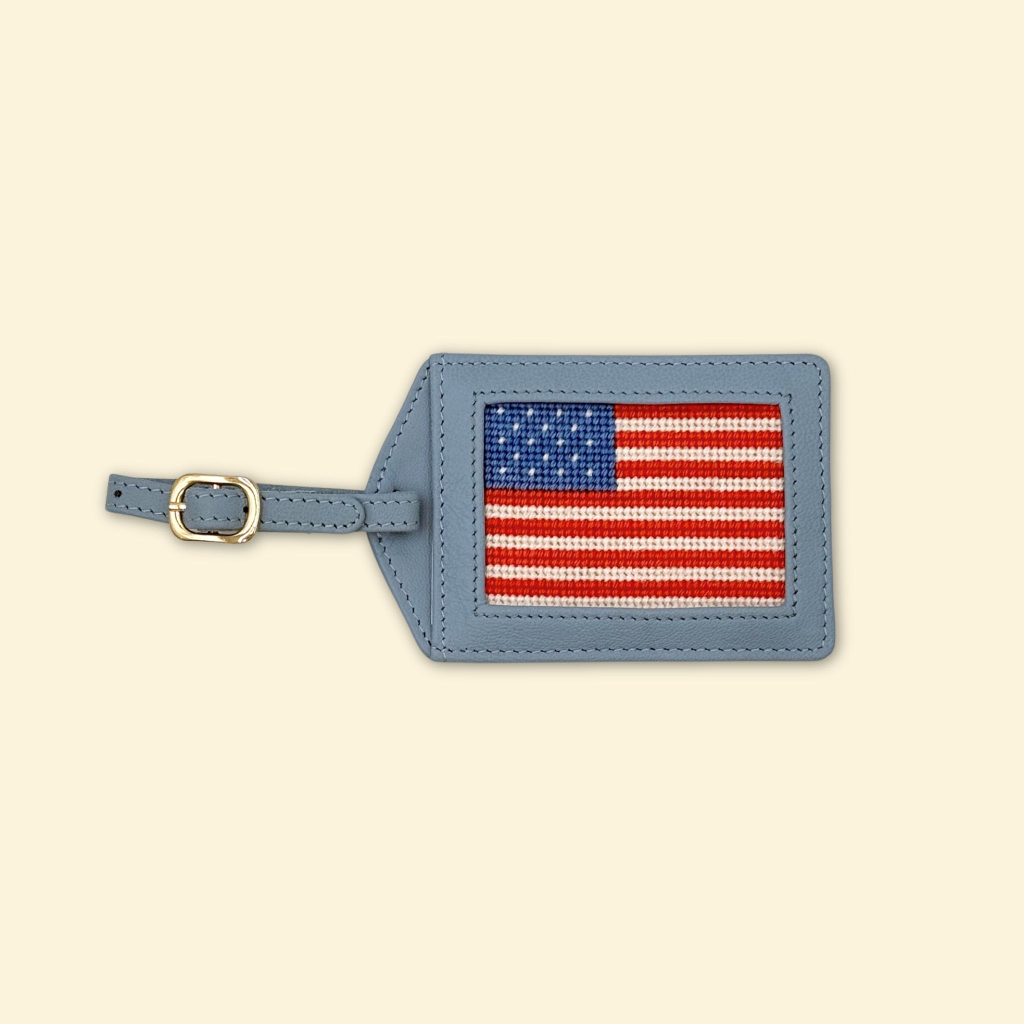 American Flag Bag/Luggage Tag Kit - KC Needlepoint