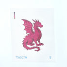 Ruby Dragon Canvas - KC Needlepoint