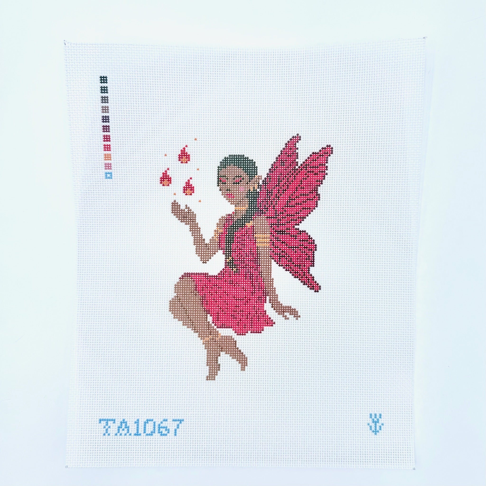 Fire Fairie Canvas - KC Needlepoint