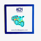 Yellow Bicycle Needle Minder - KC Needlepoint