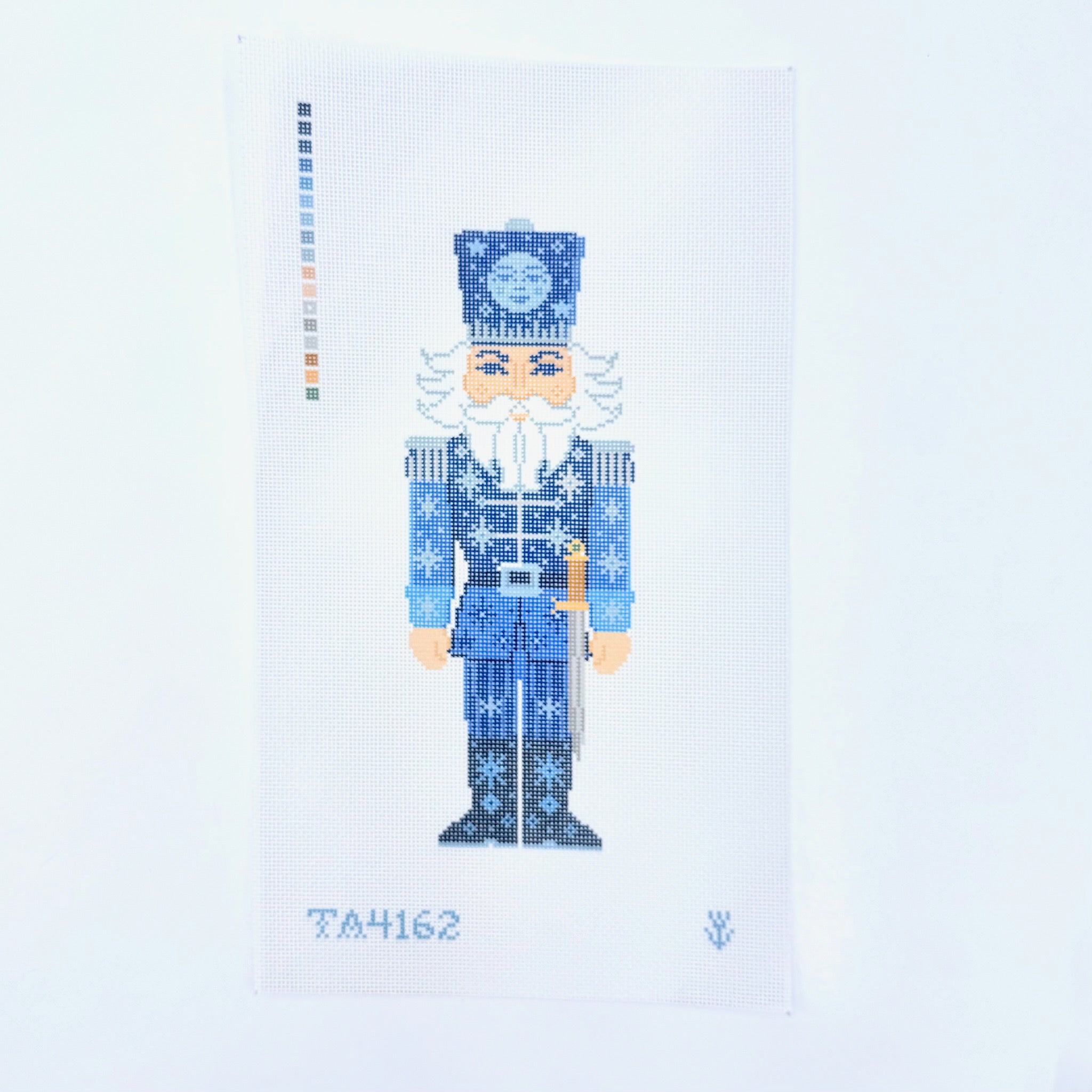 Moon Nutcracker Stand Up Canvas - KC Needlepoint