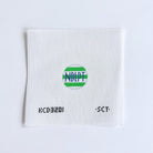 NDLPT Stripe Key Fob Insert Canvas - KC Needlepoint