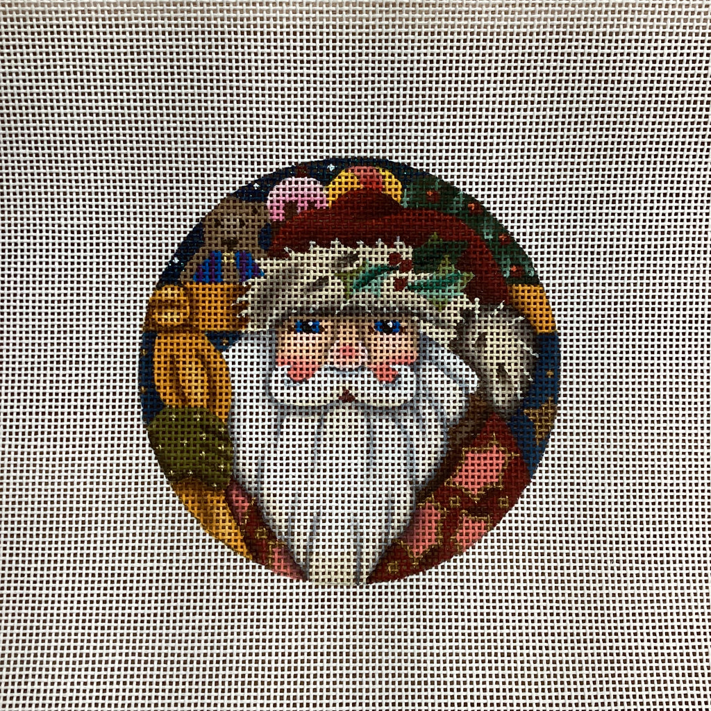 Old Fashioned Santa Canvas - KC Needlepoint