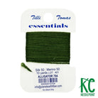 Essentials Card 704 Alligator - KC Needlepoint