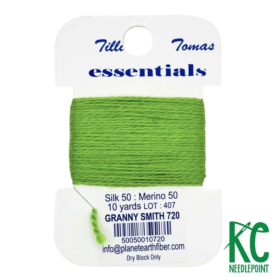 Essentials Card 720 Granny Smith - KC Needlepoint