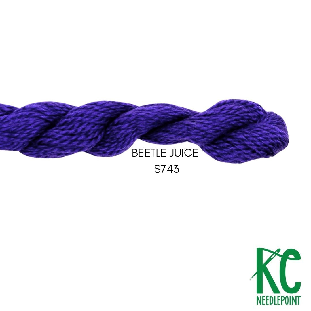Essentials Skein S743 Beetle Juice - KC Needlepoint