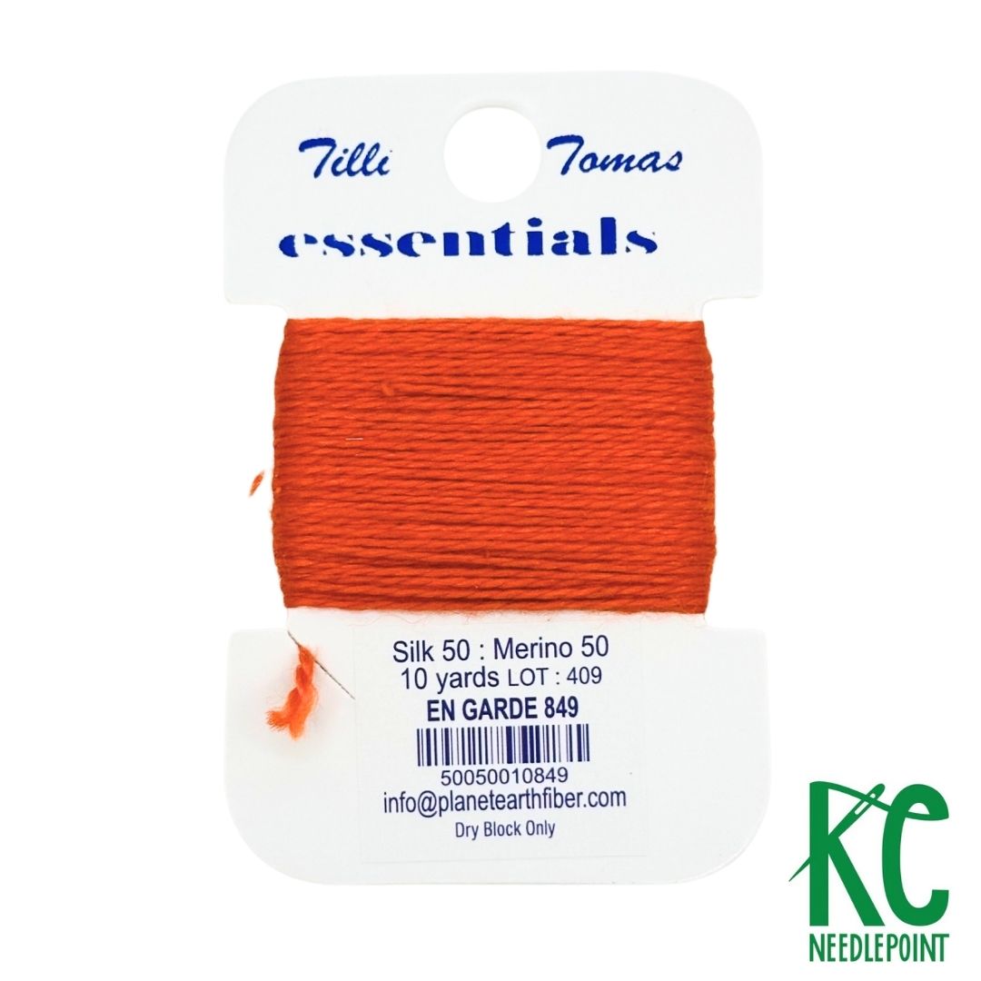 Essentials Card 849 En Garde - KC Needlepoint