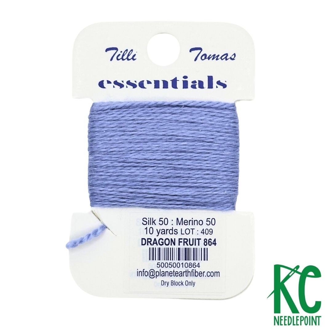 Essentials Card 864 Dragon Fruit - KC Needlepoint