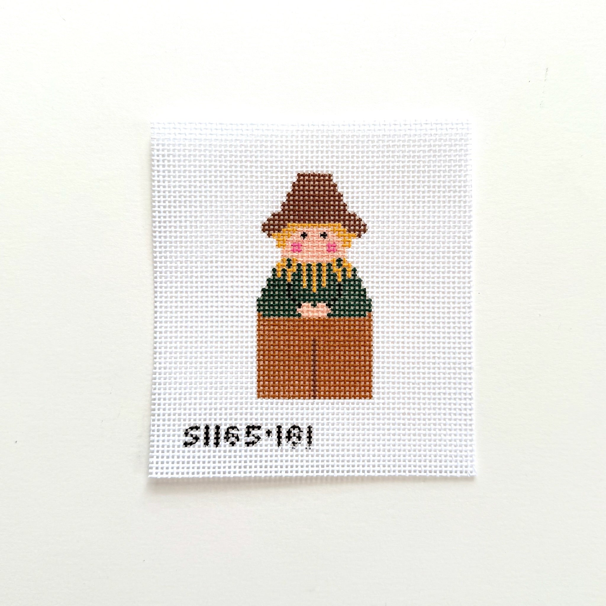 Scarecrow Angel Canvas - KC Needlepoint