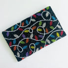 String of Lights Beaded Clutch - KC Needlepoint