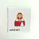 Cheerleading Angel Needlepoint Canvas - KC Needlepoint