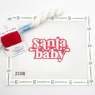 Santa Baby Kit - KC Needlepoint