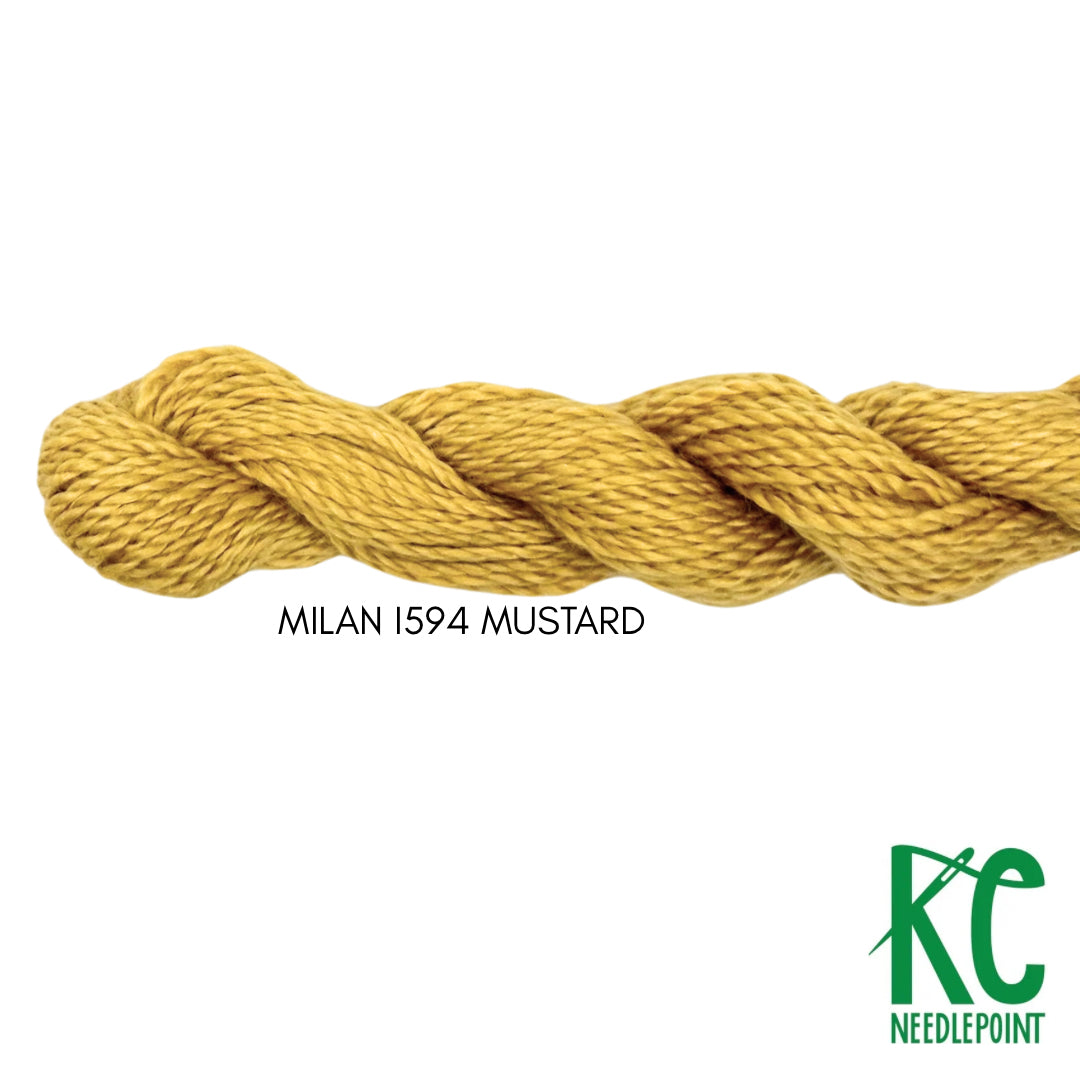 Milan Skein 1594 Mustard - KC Needlepoint