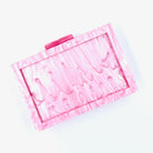 Colorful Self Finishing Acrylic Box Clutch - KC Needlepoint