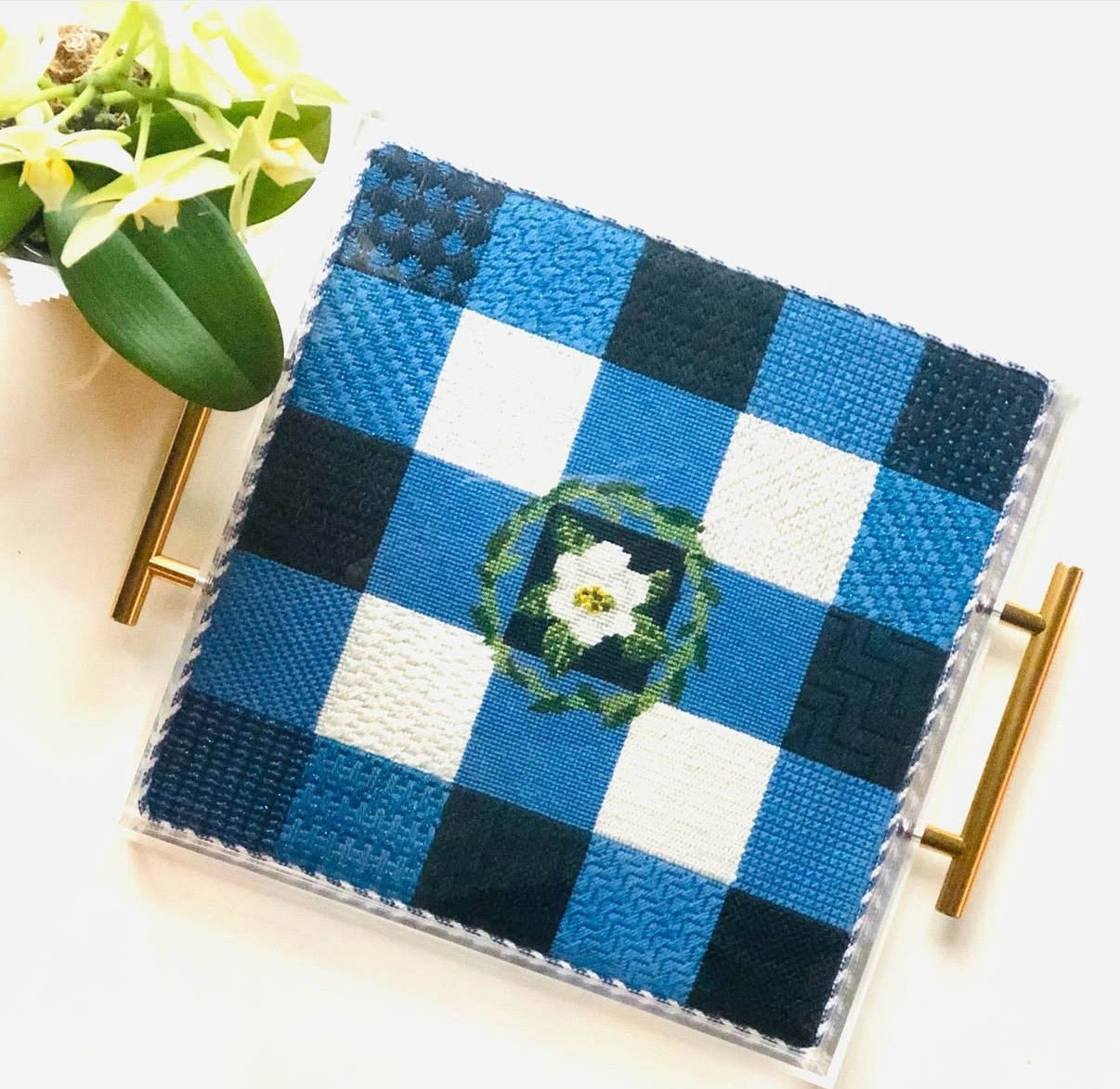 Signature Stitch Challenge Kit - KC Needlepoint