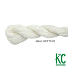Milan Skein 1502 White - KC Needlepoint