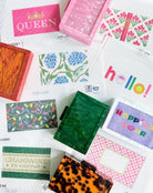 Colorful Self Finishing Acrylic Box Clutch - KC Needlepoint