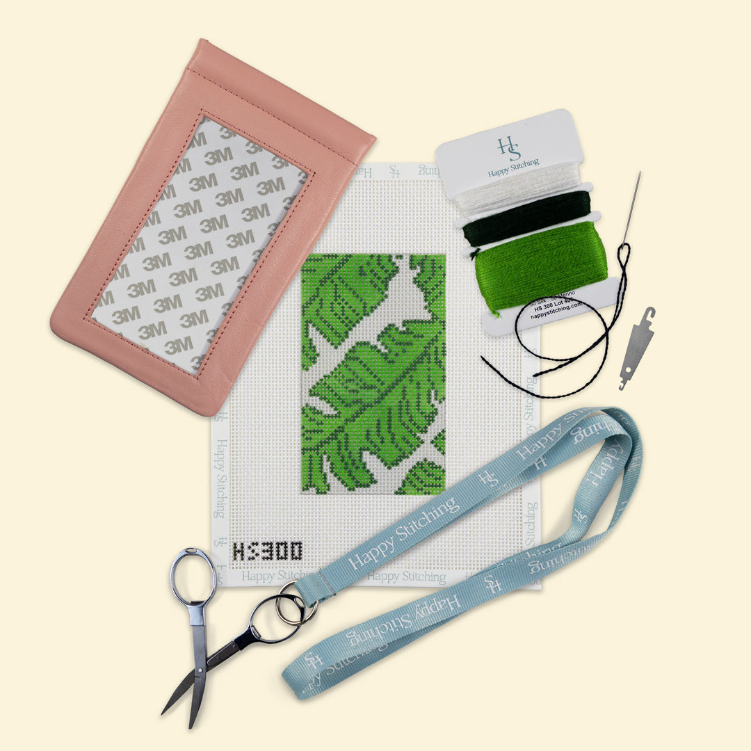 Banana Leaf Bonanza Kit - KC Needlepoint