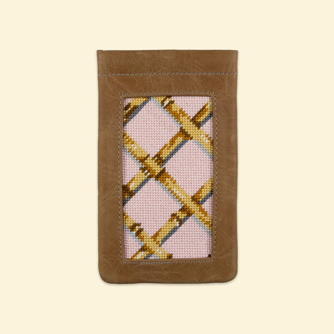 Bamboo Eyeglass Case Kit - KC Needlepoint