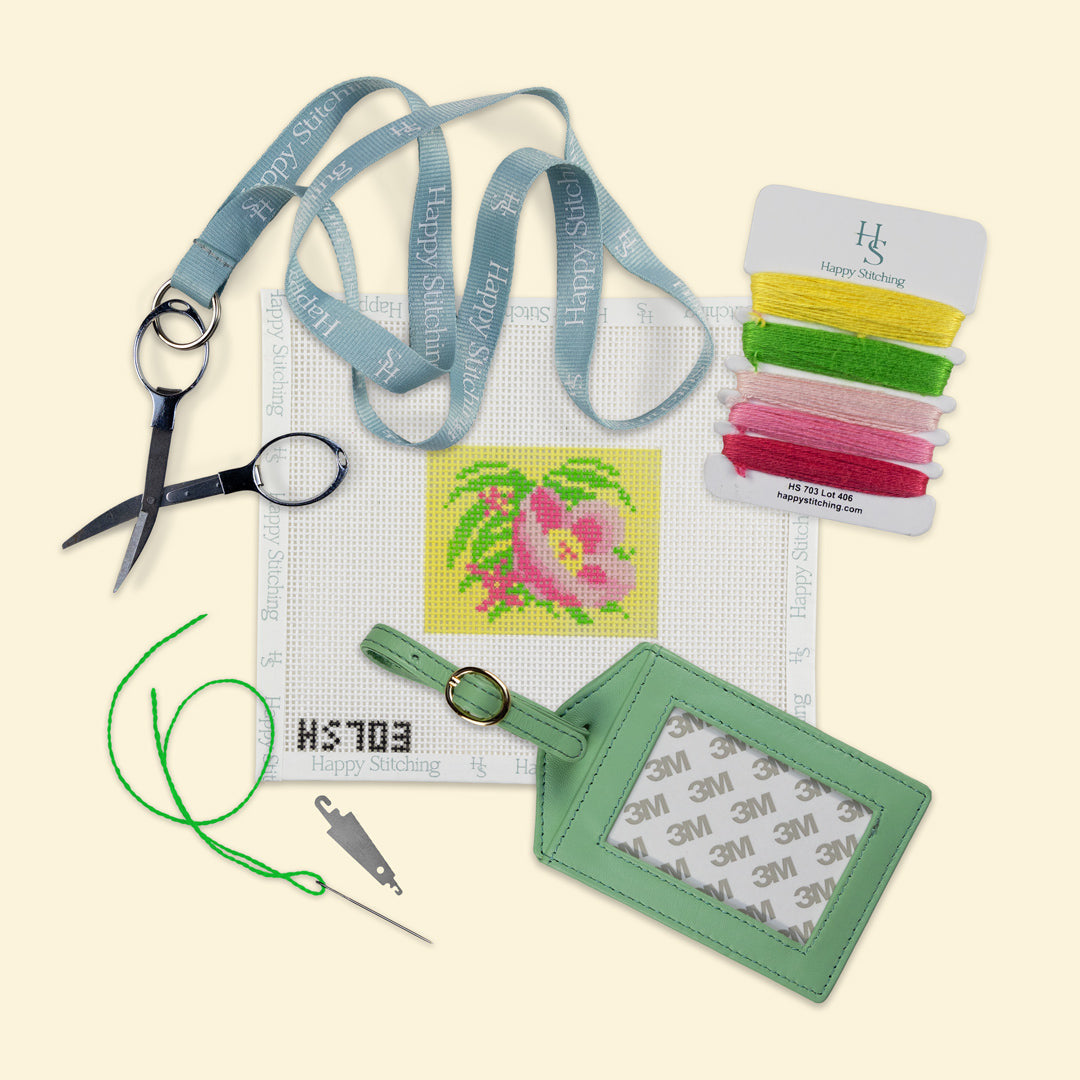 Bloom and Express Bag/Luggage Tag Kit - KC Needlepoint