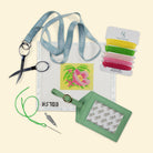 Bloom and Express Bag/Luggage Tag Kit - KC Needlepoint