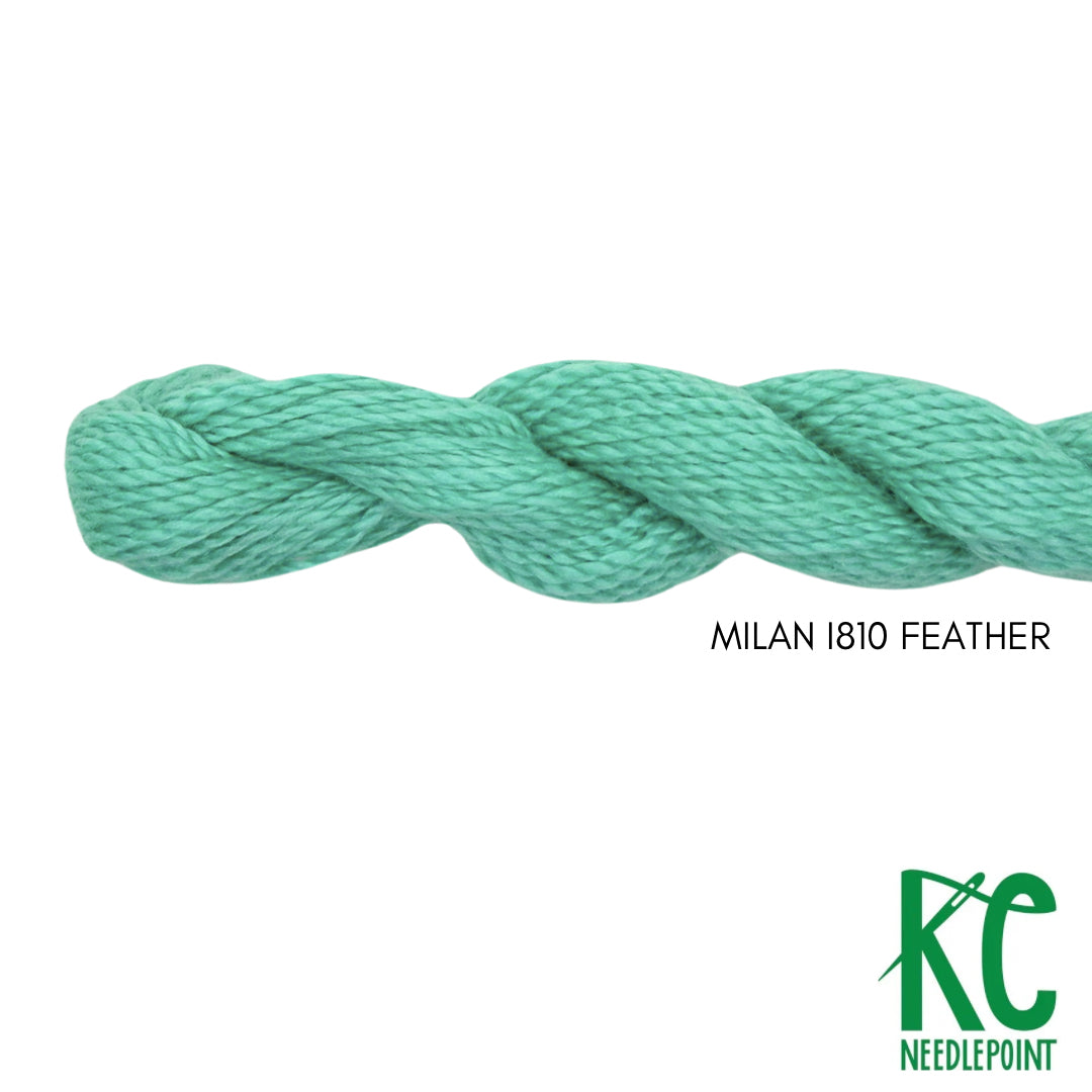 Milan Skein 1810 Feather - KC Needlepoint