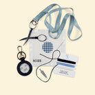 Plaid Circle Bag Tag/Fob Kit - KC Needlepoint