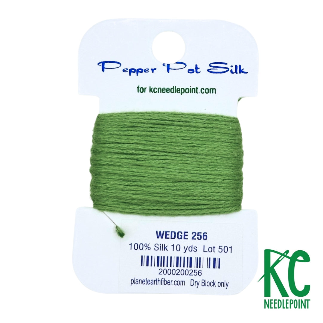 Pepper Pot Silk Card 256 Wedge - KC Needlepoint