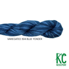 Pepper Pot Silk Variegated Skein 304 Blue Yonder - KC Needlepoint